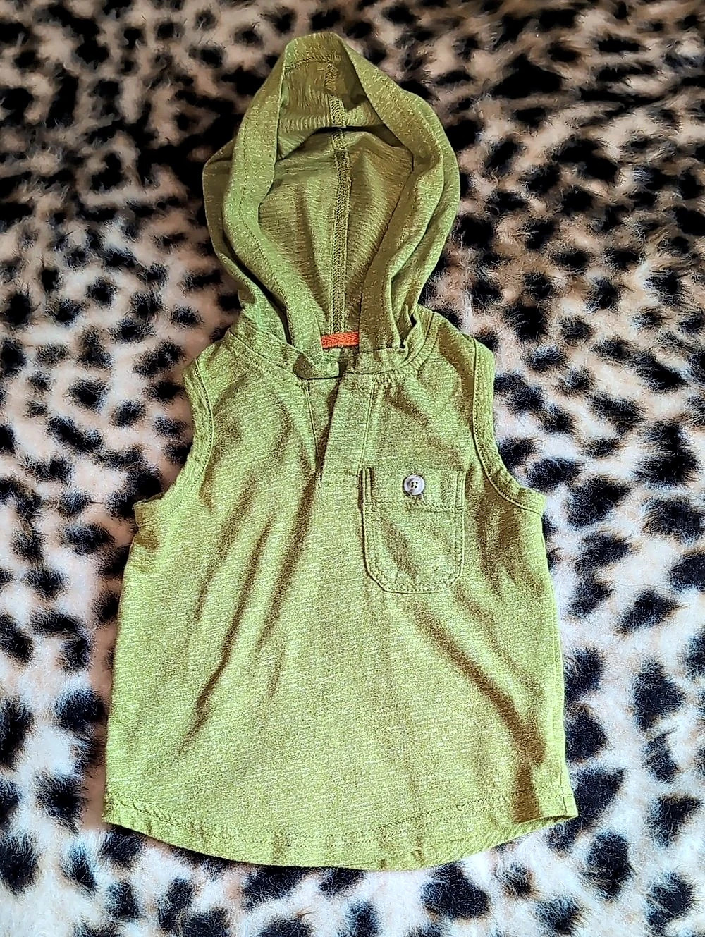 OshKosh B'gosh Baby 18M Green Hooded Top